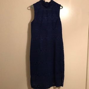 Enfocus studio sz 14 blue lace dress